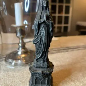 Vintage staty “Notre-Dame de Lourdes”