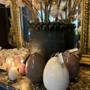 Dekorativa äggljus / påskljus