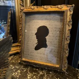 Dekorativ antikguldram / vintage fotoram
