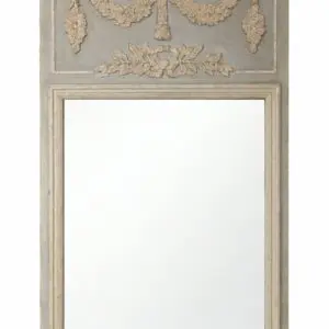 Dekorativ spegel i gustaviansk/fransk stil