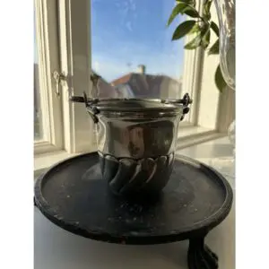 Fransk Vintage ishink i Metall