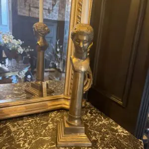 Ljusstake Kvinna – Guld