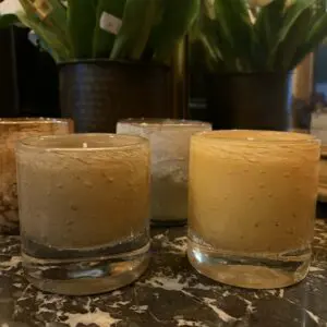 Doftljus i Glas – Två Dofter