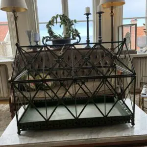 Växthus i Grön Metall – Liten & Stor