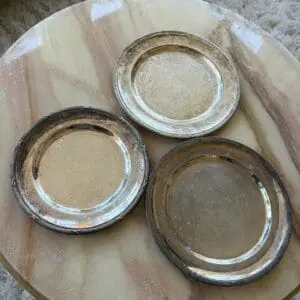 Franskt litet fat i metall – säljs separat