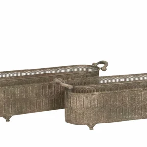 Kruka Utomhus Selina Metall Grön